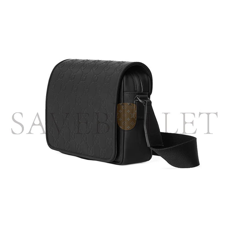Gvc*1 gg rubber-effect crossbody bag 775097 (26*19*7cm)